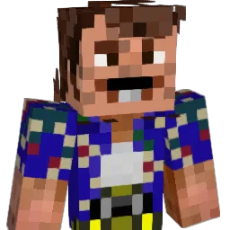 KidCharlemagne Minecraft avatar bust