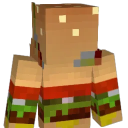KidsCheeseBurger Minecraft avatar bust