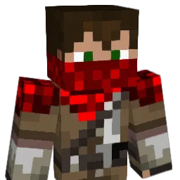 Kietax Minecraft avatar bust