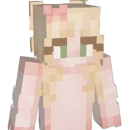 Kikachii Minecraft avatar bust