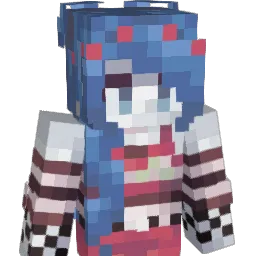 KikiLune Minecraft avatar bust