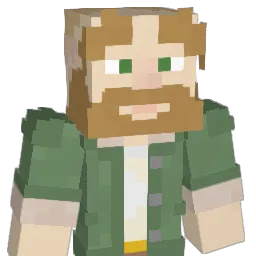 Kiksuu Minecraft avatar bust
