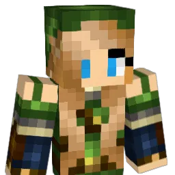 Kimicrafts Minecraft avatar bust