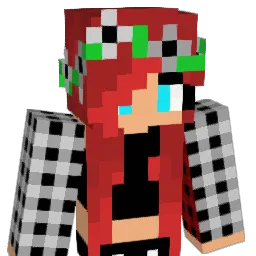 Kimmykat14 Minecraft avatar bust