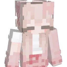 Kimshwa Minecraft avatar bust