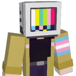 KindaPink Minecraft avatar bust