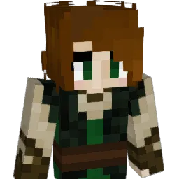 KinderNerd Minecraft avatar bust
