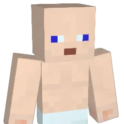 Kinderarsch Minecraft avatar bust