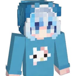 Kindershark Minecraft avatar bust