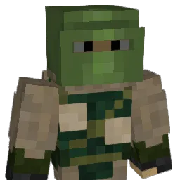 KingJinl Minecraft avatar bust