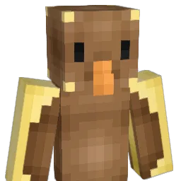 KingKiwiBird Minecraft avatar bust