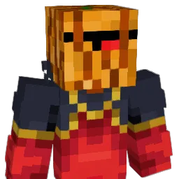 KingOfPumpkins Minecraft avatar bust