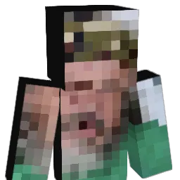 KingP33n Minecraft avatar bust