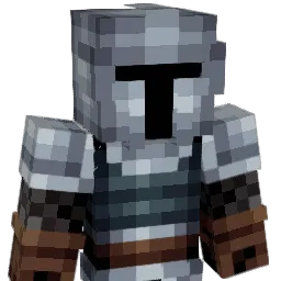 Kingtarget Minecraft avatar bust