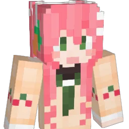 KiraKyra Minecraft avatar bust