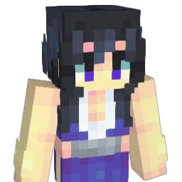 KiraaChann Minecraft avatar bust