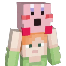 Kirbyultra2 Minecraft avatar bust