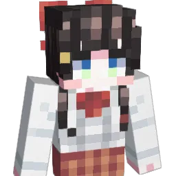 Kirisawa_Yuna Minecraft avatar bust