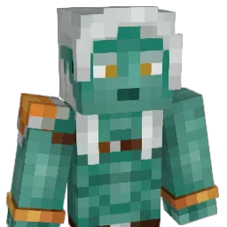 KisaBluu Minecraft avatar bust