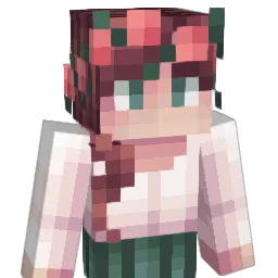 Kisaemms Minecraft avatar bust