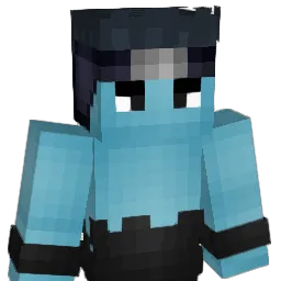 Kisame Minecraft avatar bust
