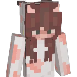Kisbell Minecraft avatar bust