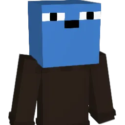 KissPoop Minecraft avatar bust