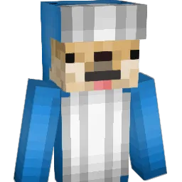 KitNau Minecraft avatar bust