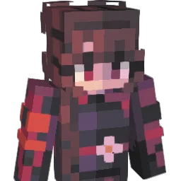 Kitashai Minecraft avatar bust
