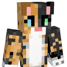 KitsieCat Minecraft avatar bust