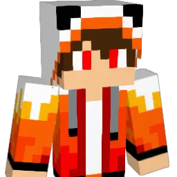 Kitsunito Minecraft avatar bust