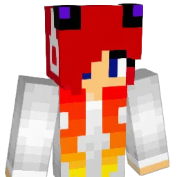 Kitsunkai Minecraft avatar bust