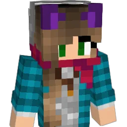 KittenPlayzMC Minecraft avatar bust