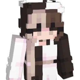 Kittengirlxox Minecraft avatar bust