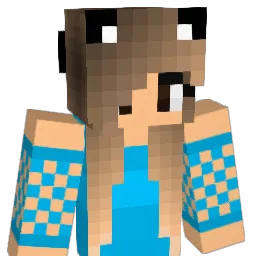 KittyHighFive Minecraft avatar bust