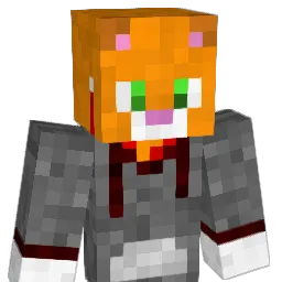 Kittycatairman Minecraft avatar bust