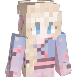 Kittycringes Minecraft avatar bust