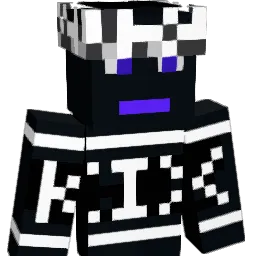 Kixans Minecraft avatar bust