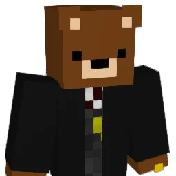 Kizzville Minecraft avatar bust