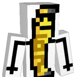 Klaslokaal Minecraft avatar bust