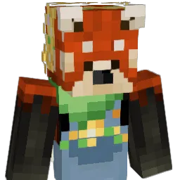 KleinerPanda186 Minecraft avatar bust