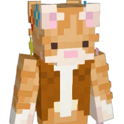 Knabbeltje Minecraft avatar bust