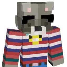 Knolage Minecraft avatar bust