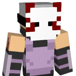 Knuffelwau Minecraft avatar bust