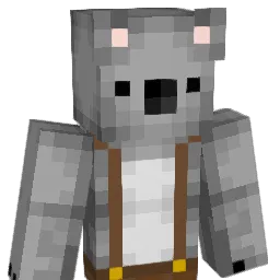 KoalaCoalition Minecraft avatar bust