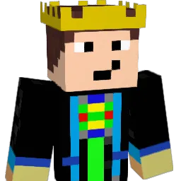 Koenigliche Minecraft avatar bust