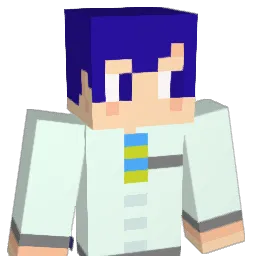 Konpeitozai Minecraft avatar bust