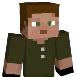 Kopparberg Minecraft avatar bust