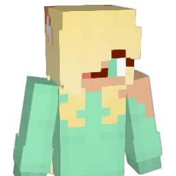 KoriVRC Minecraft avatar bust