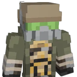 KosmicBAD Minecraft avatar bust